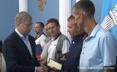 Алексей Русских встретился с добровольцами именных батальонов «Свияга» и «Симбирск»