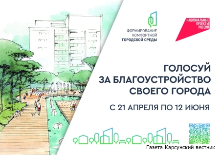 Всероссийское онлайн-голосование за объекты благоустройства