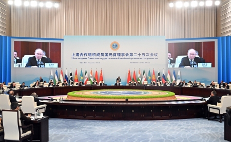 Заседание в формате «ШОС плюс»