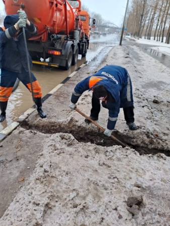 В Ульяновской области продолжается подготовка к паводку