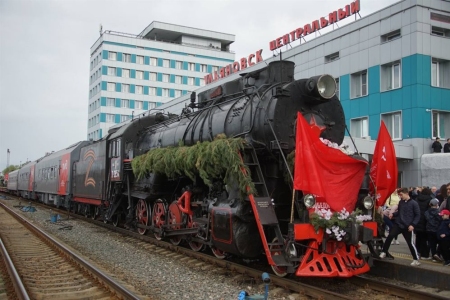 «Паровоз Победы» прибудет в Ульяновскую область