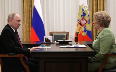 Встреча с Председателем Совета Федерации Валентиной Матвиенко