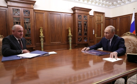 Встреча с главой Карачаево-Черкесии Рашидом Темрезовым